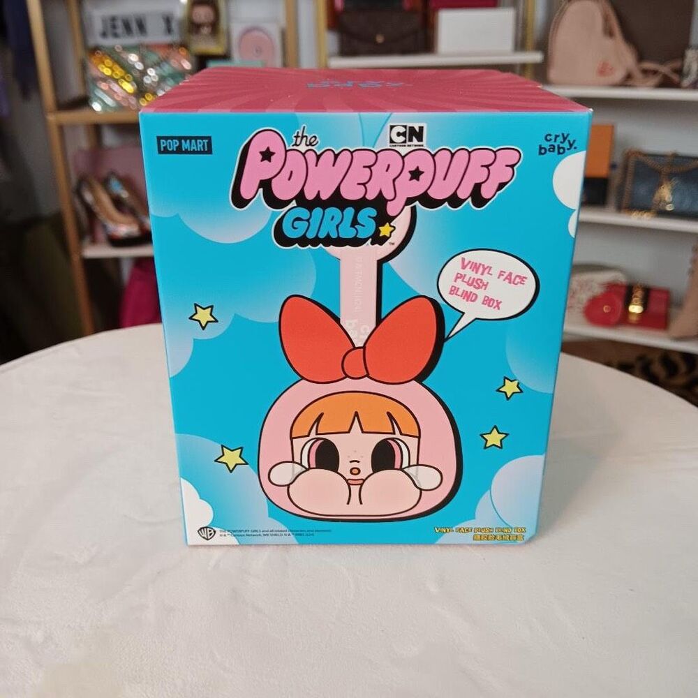 CRYBABY × Powerpuff Girls Series - Vinyl Face Plush Blind Box - New Sealed